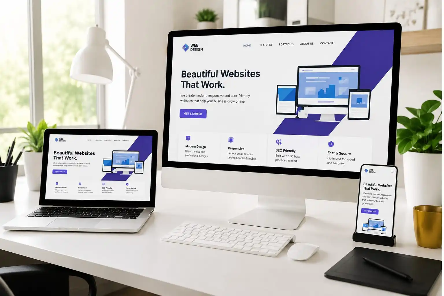 Felconix professional website design and development services
